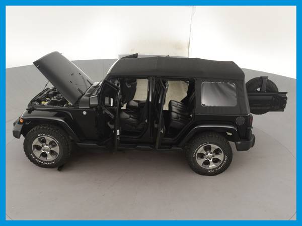 2017 Jeep Wrangler Unlimited Sahara Sport Utility 4D suv Black for sale in Trenton, NJ – photo 16
