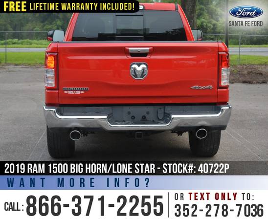 2019 Ram 1500 Big Horn/Lone Star *** Camera, SIRIUS, Bedliner *** -... for sale in Alachua, FL – photo 6