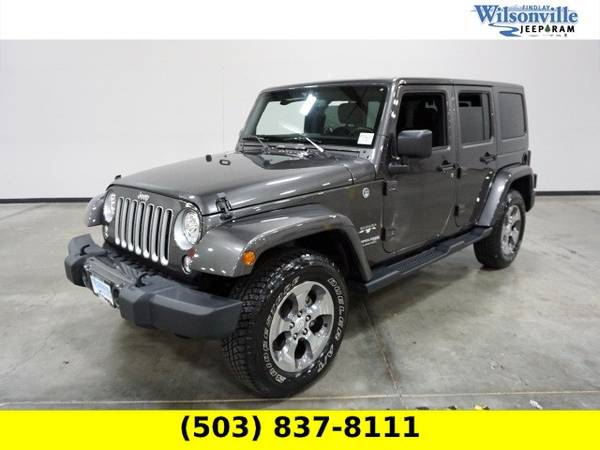 2018 Jeep Wrangler JK 4x4 4WD Unlimited Sahara SUV - cars & trucks -... for sale in Wilsonville, OR