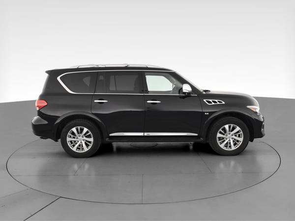 2016 INFINITI QX80 Sport Utility 4D suv Black - FINANCE ONLINE -... for sale in Washington, District Of Columbia – photo 13