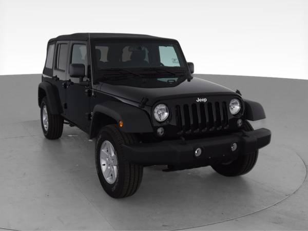 2017 Jeep Wrangler Unlimited Sport SUV 4D suv Black - FINANCE ONLINE... for sale in Chicago, IL – photo 16
