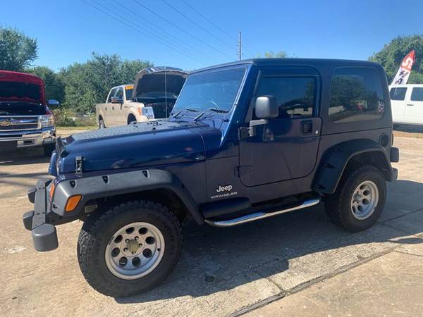 2004 Jeep Wrangler X 2dr 4WD SUV suv Blue for sale in Springdale, AR – photo 6