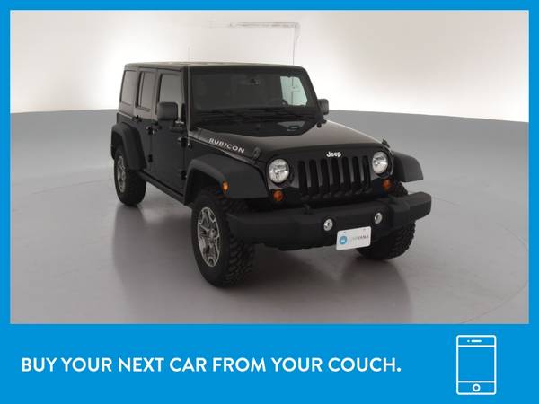 2013 Jeep Wrangler Unlimited Rubicon Sport Utility 4D suv Black for sale in Worcester, MA – photo 12