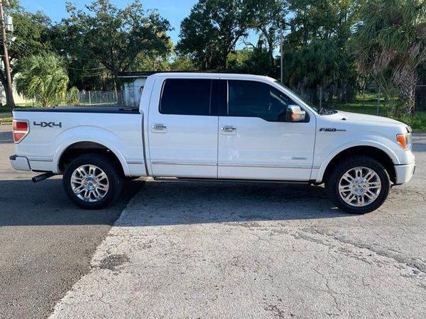 2011 Ford F-150 F150 F 150 Platinum 4x4 4dr SuperCrew Styleside 5.5... for sale in TAMPA, FL – photo 2