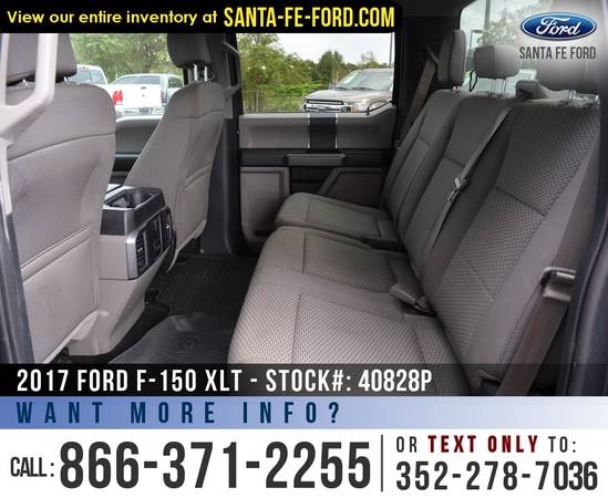 2017 Ford F150 XLT 4WD SYNC - Tonneau Cover - Cruise Control for sale in Alachua, FL – photo 17