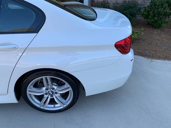 2016 BMW 535i white w/black leather low mileage for sale in Clayton, NC – photo 8