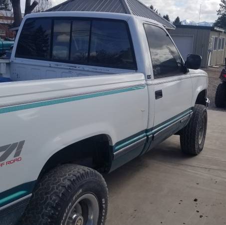 1993 GMC Short Box 4x4 for sale in Kalispell, MT – photo 3