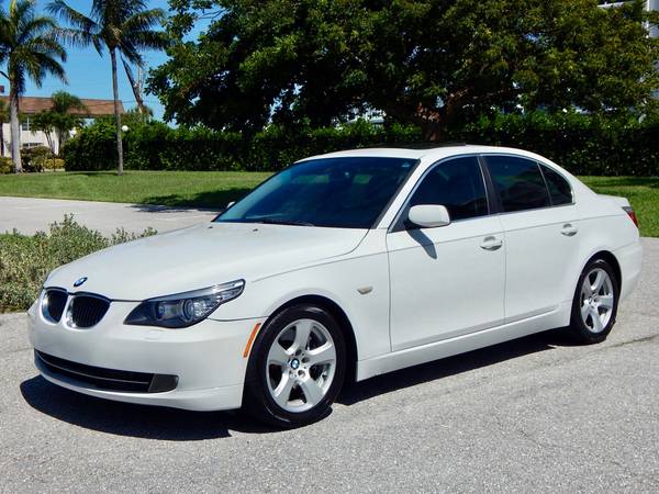 2008 BMW 535i AUTO WHITE FULLY LOADED CLEAN FLA TITLE LOW MILES NICE for sale in Lake Park, FL – photo 9