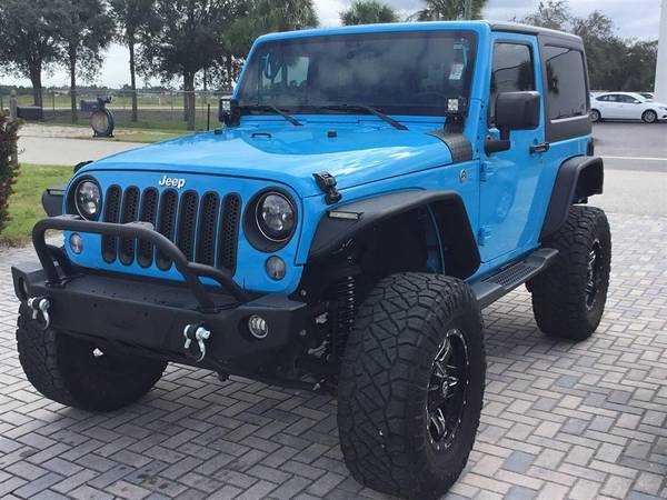 2017 Jeep Wrangler Sport - Lowest Miles / Cleanest Cars In FL - cars... for sale in Fort Myers, FL – photo 2