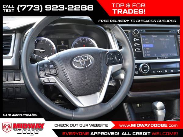 2016 Toyota Highlander XLE V6 V 6 V-6 AWD FOR ONLY 401/mo! - cars & for sale in Chicago, IL – photo 13