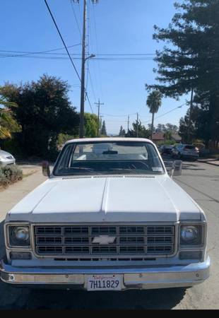 1978 Chevrolet c10 custom deluxe - cars & trucks - by owner -... for sale in Capitola, CA – photo 4