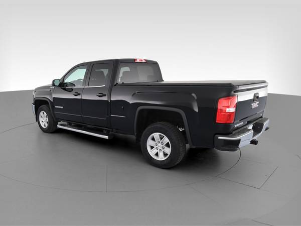 2018 GMC Sierra 1500 Double Cab SLE Pickup 4D 6 1/2 ft pickup Black... for sale in Fort Myers, FL – photo 7