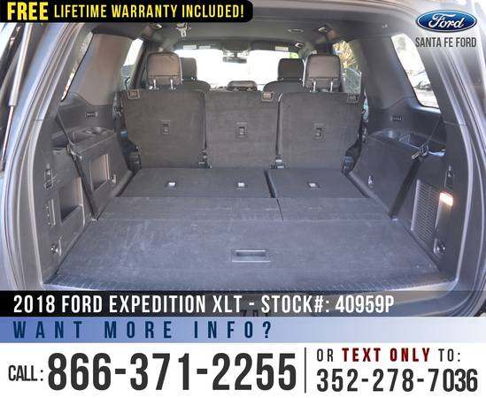 2018 FORD EXPEDITION XLT Running Boards - Leather - Homelink for sale in Alachua, FL – photo 18