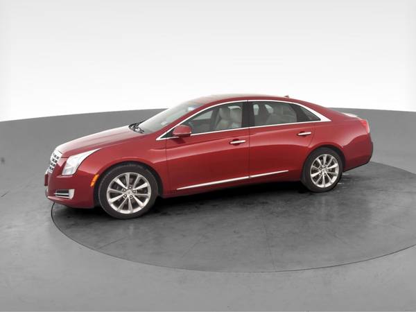 2013 Caddy Cadillac XTS Luxury Collection Sedan 4D sedan Red -... for sale in Sausalito, CA – photo 4