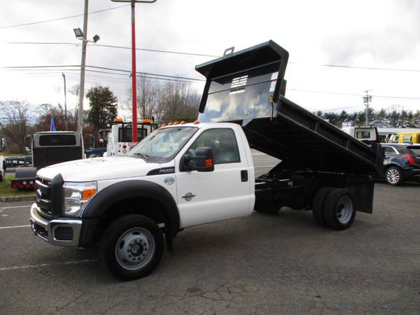 2014 Ford Super Duty F-550 DRW 11 FOOT DUMP TRUCK, 4X4, DIESEL for sale in South Amboy, NY – photo 2