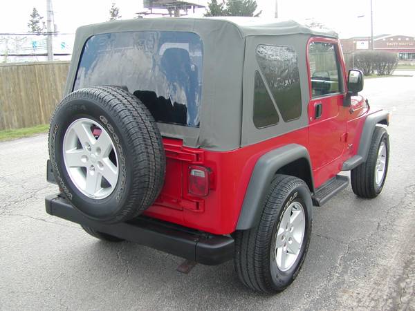 2003 Jeep Wrangler Sport - - by dealer - vehicle for sale in Romeoville, IL – photo 7