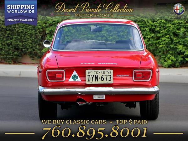 1969 Alfa Romeo GTV Coupe 1750 injection Coupe that performs beyond... for sale in Palm Desert, NY – photo 5