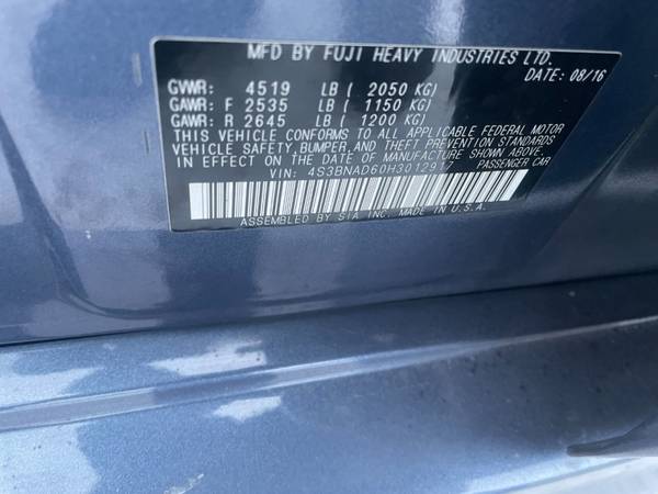 2017 Subaru Legacy 2 5i Premium 23K MCruiseiles Cruise Loaded Up for sale in Duluth, MN – photo 12