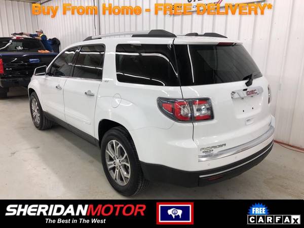 2016 GMC Acadia SLT White - SM78200C WE DELIVER TO MT & NO SALES for sale in Sheridan, MT – photo 4
