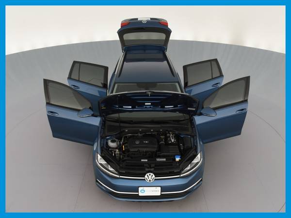 2018 VW Volkswagen Golf SportWagen TSI S Wagon 4D wagon Blue for sale in Las Vegas, NV – photo 22