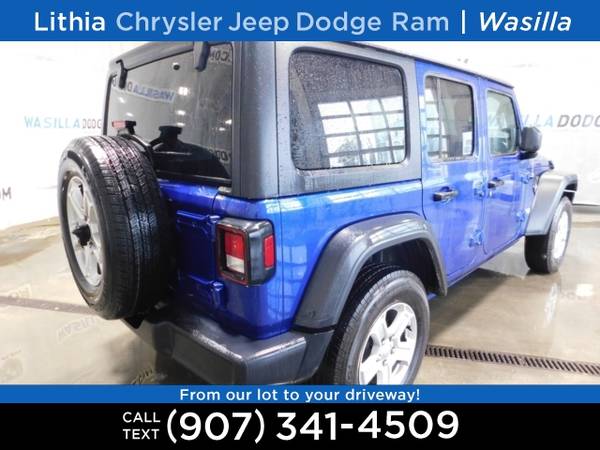2019 Jeep Wrangler Unlimited Sport S 4x4 - cars & trucks - by dealer... for sale in Wasilla, AK – photo 3