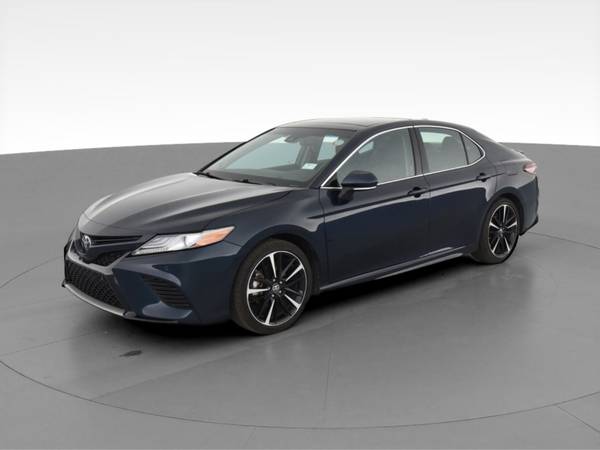 2018 Toyota Camry XSE Sedan 4D sedan Blue - FINANCE ONLINE - cars &... for sale in Chicago, IL – photo 3