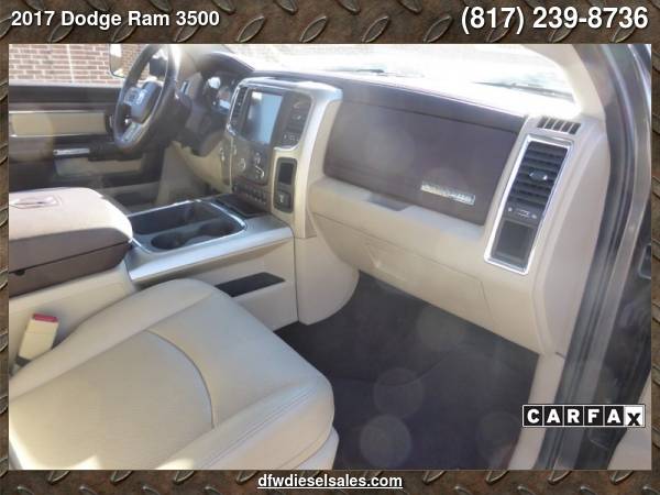 2017 DODGE Ram 3500 Laramie 4x4 Crew Cab CUMMINS PRICED TO SELL !!!... for sale in Lewisville, TX – photo 23
