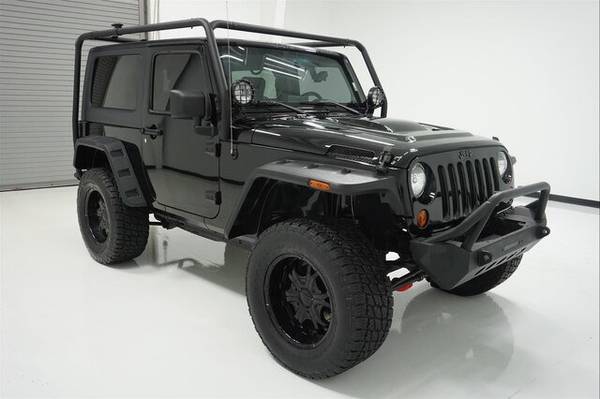 2009 *Jeep* *Wrangler* *4WD 2dr X* Black for sale in Webster, TX – photo 3