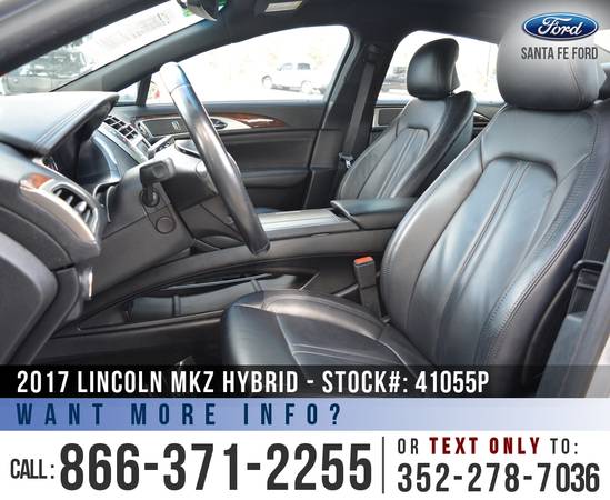 2017 LINCOLN MKZ HYBRID SELECT Bluetooth, SYNC, Touchscreen for sale in Alachua, FL – photo 10