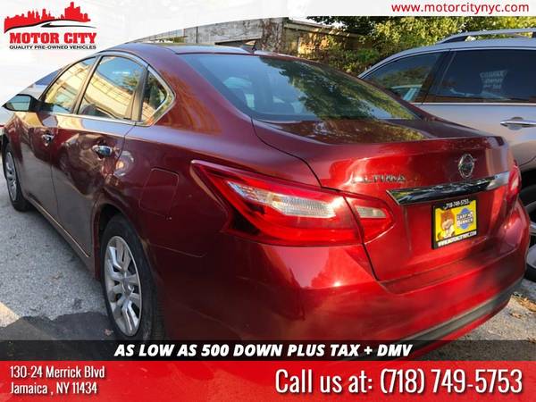 CERTIFIED 2016 NISSAN ALTIMA S!LOW MILES ! BACKUP CAMERA!RED! for sale in Jamaica, NY – photo 4
