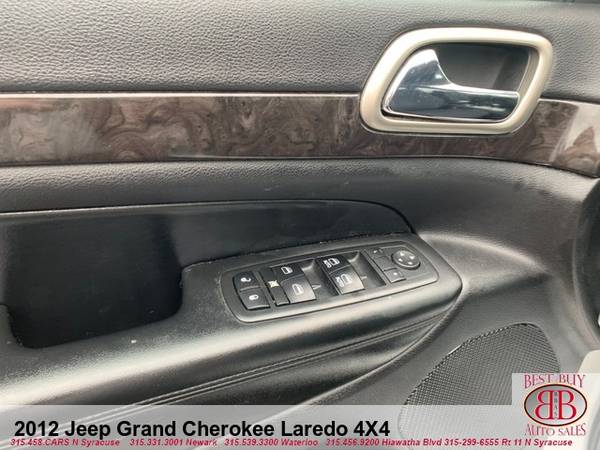 2012 JEEP GRAND CHEROKEE LAREDO 4X4! EASY APPROVAL! WE DO FINANCING!!! for sale in N SYRACUSE, NY – photo 14
