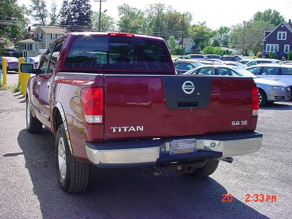 ➲ 2004 Nissan Titan 5.6l SE Crew Cab 4x4 for sale in Waterloo, NY – photo 3