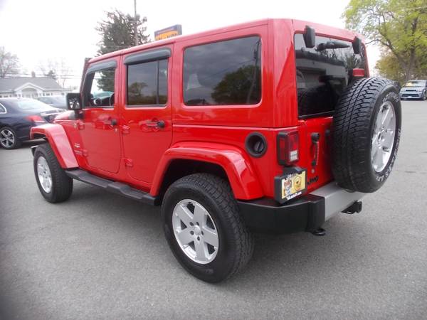 2011 Jeep Wrangler Unlimited 4WD 4dr Sahara - - by for sale in Cohoes, NY – photo 4