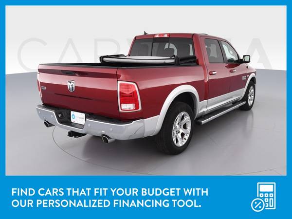 2015 Ram 1500 Crew Cab Laramie Pickup 4D 5 1/2 ft pickup Red for sale in Fort Myers, FL – photo 8
