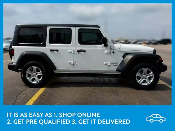 2019 Jeep Wrangler Unlimited Sport S Sport Utility 4D suv White for sale in Palmdale, CA – photo 10