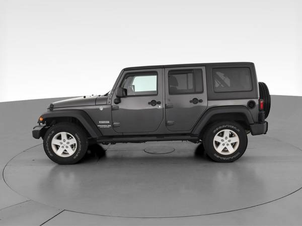 2017 Jeep Wrangler Unlimited Sport S Sport Utility 4D suv Gray - -... for sale in Columbus, OH – photo 5