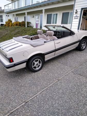 1984 Pontiac Sunbird Convertible LE - cars & trucks - by owner -... for sale in ANACORTES, WA – photo 2