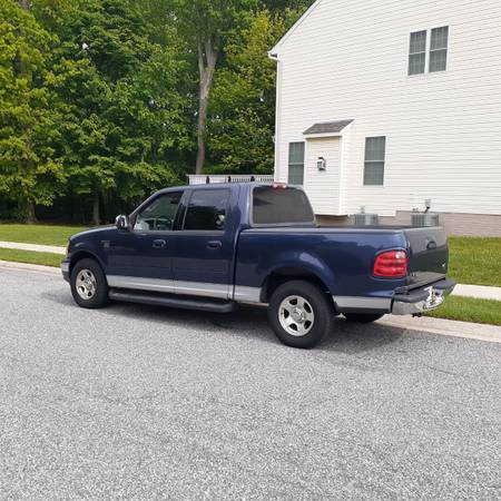 2002 Metallic Blue Ford F-150 Supercrew Cab - - by for sale in Gambrills, MD – photo 3