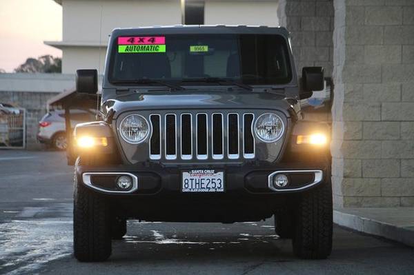 2019 Jeep Wrangler Unlimited Sahara 4D Sport Utility - cars & trucks... for sale in Santa Cruz, CA – photo 4