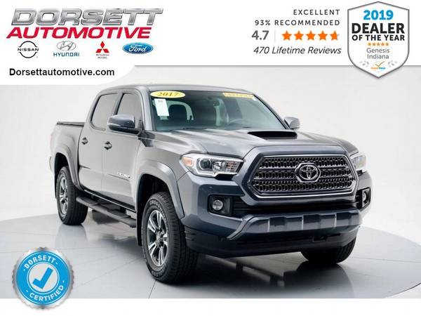 2017 Toyota Tacoma pickup Cement - cars & trucks - by dealer -... for sale in Terre Haute, IN – photo 3