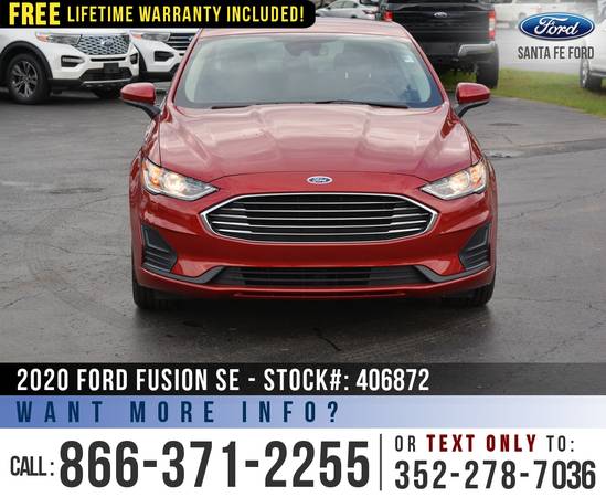 2020 FORD FUSION SE *** $6,000 off MSRP! *** - cars & trucks - by... for sale in Alachua, FL – photo 2