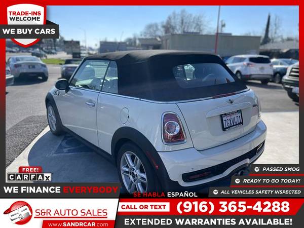 2014 Mini Convertible Cooper S Convertible 2D 2 D 2-D PRICED TO for sale in Sacramento , CA – photo 5