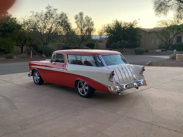 1956 Chevrolet Bel Air Nomad, Matador Red, - - by for sale in Phoenix, AZ – photo 7