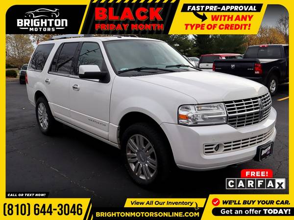 2011 Lincoln Navigator Base 4WD! FOR ONLY $199/mo! - cars & trucks -... for sale in Brighton, MI – photo 9