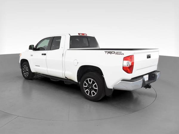 2014 Toyota Tundra Double Cab SR Pickup 4D 6 1/2 ft pickup White - -... for sale in Asheville, NC – photo 7