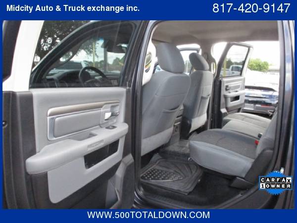 2015 Ram 1500 4WD Crew Cab 140.5" SLT 500totaldown.com .. low monthly for sale in Haltom City, TX – photo 13