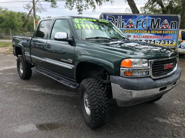 3/4 TON - 2002 GMC Sierra Crew Cab with Suspension Lift Kit - cars & for sale in Holiday, FL – photo 9