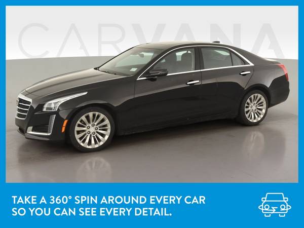 2016 Caddy Cadillac CTS 2 0 Luxury Collection Sedan 4D sedan Black for sale in Fort Wayne, IN – photo 3