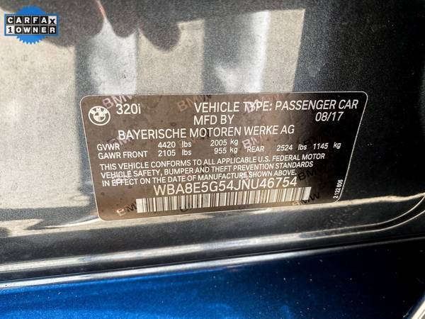 BMW 3 Series 320i xDrive AWD 4x4 Blind Spot Sunroof 1 Owner 325 328... for sale in Roanoke, VA – photo 14