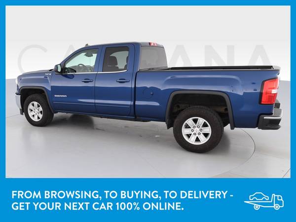 2017 GMC Sierra 1500 Double Cab SLE Pickup 4D 6 1/2 ft pickup Blue for sale in QUINCY, MA – photo 5